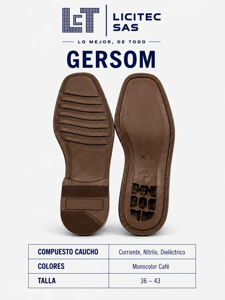 Suela referencia Gersom de LICITEC S.A.S.