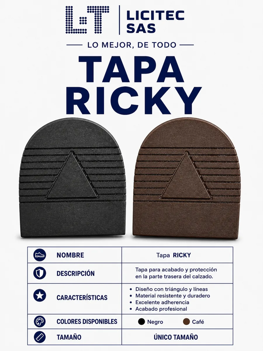 Tapa referencia Tapa Ricky de LICITEC S.A.S.